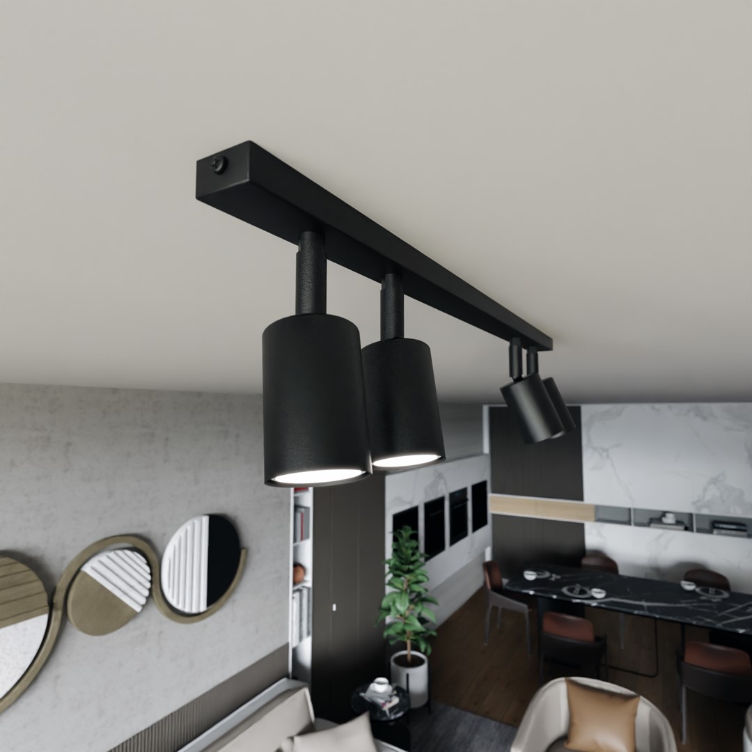 Plafondlamp Hullella Zwart - Afbeelding 6