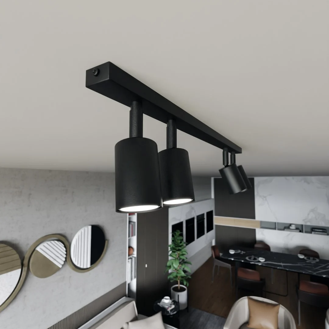 Plafondlamp Hullella Zwart - Afbeelding 6