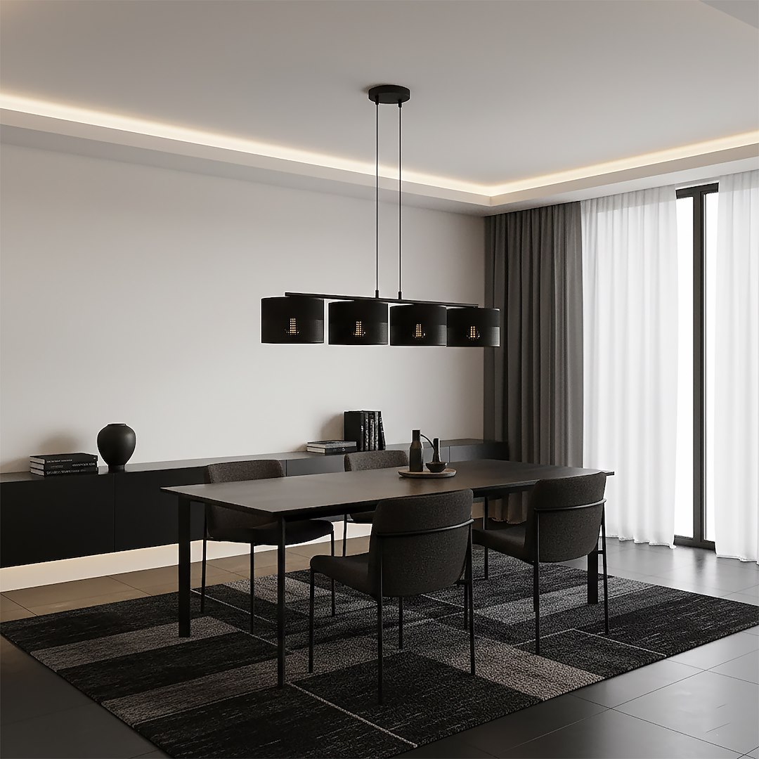 Hanglamp Daallena Zwart Ø20 cm - Afbeelding 6