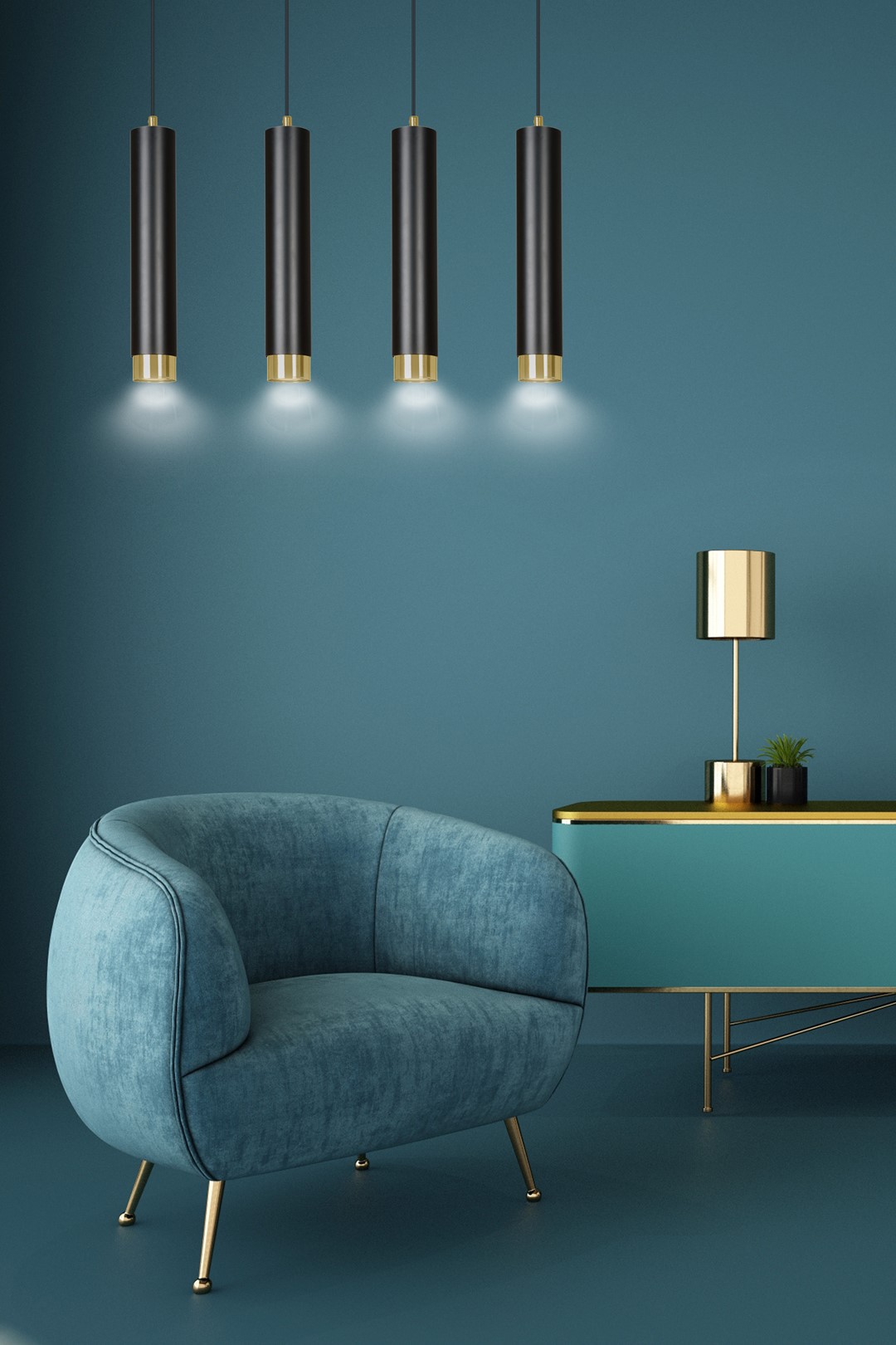 Hanglamp Dasso Zwart - Afbeelding 6