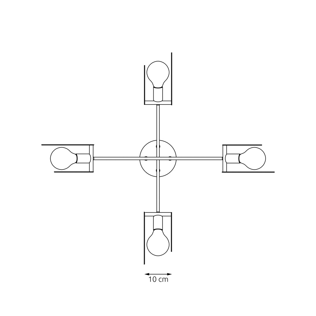Hanglamp Deikum Wit Ø20 cm - Afbeelding 6