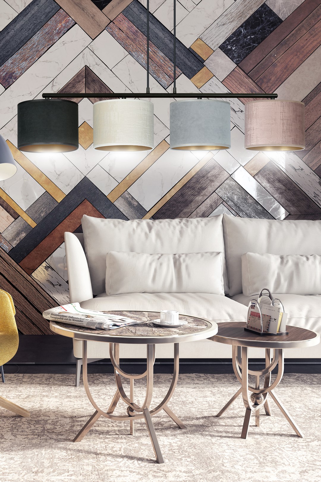 Hanglamp Grorrio Zwart Ø20 cm - Afbeelding 6
