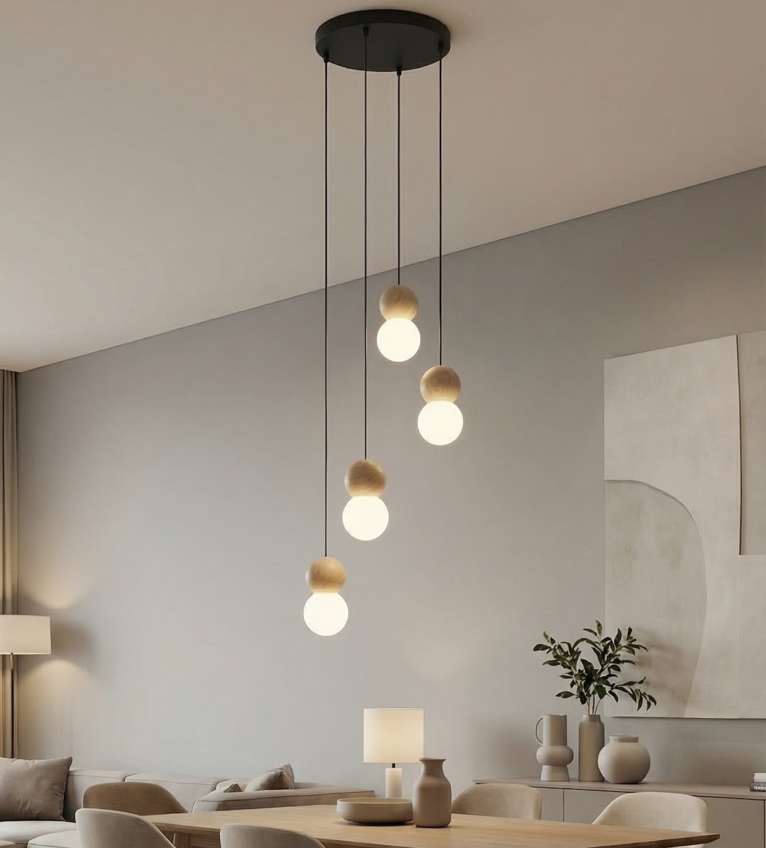 Hanglamp Relu Zwart Ø10 cm - Afbeelding 6