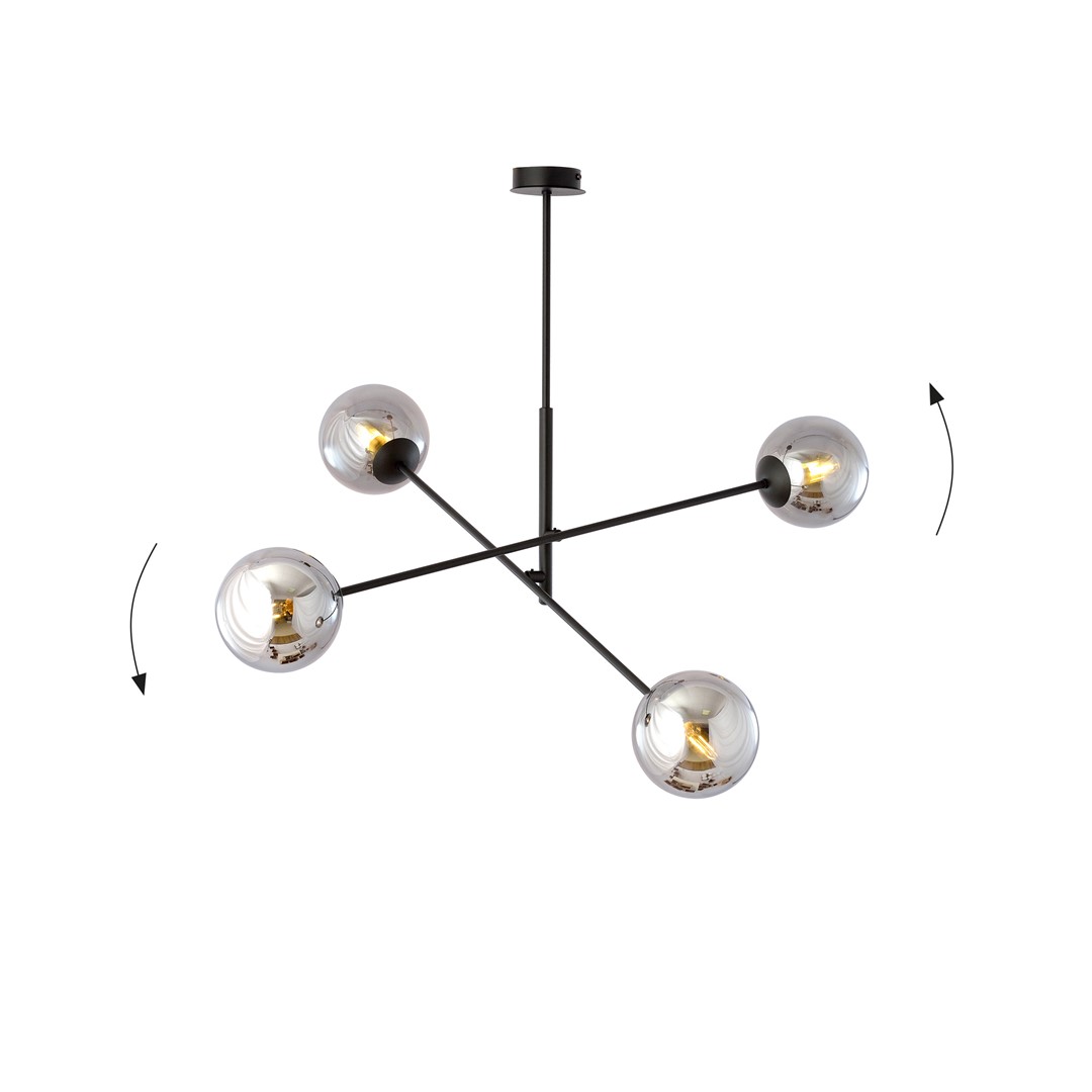 Hanglamp Klolio Zwart Ø14 cm - Afbeelding 6