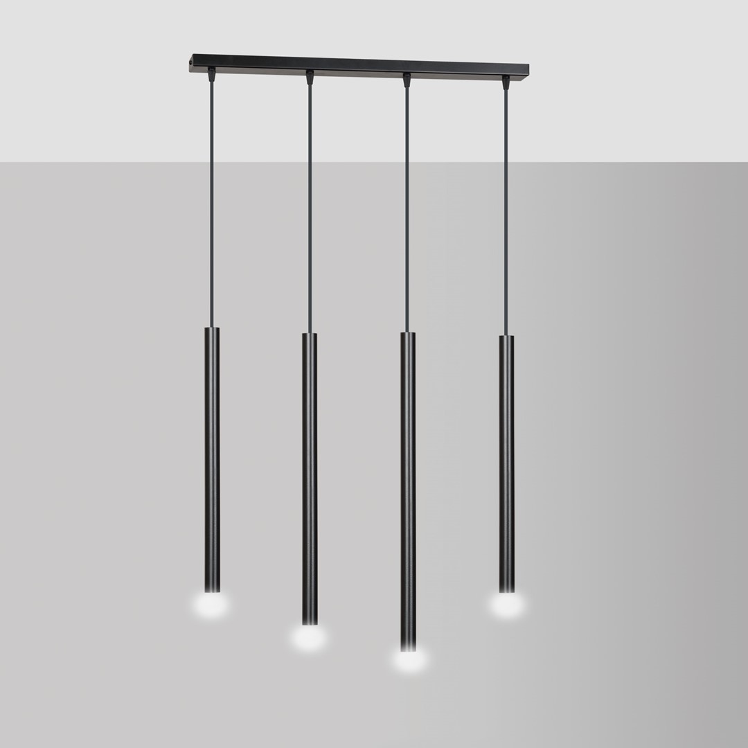 Hanglamp Saansu Zwart - Afbeelding 6