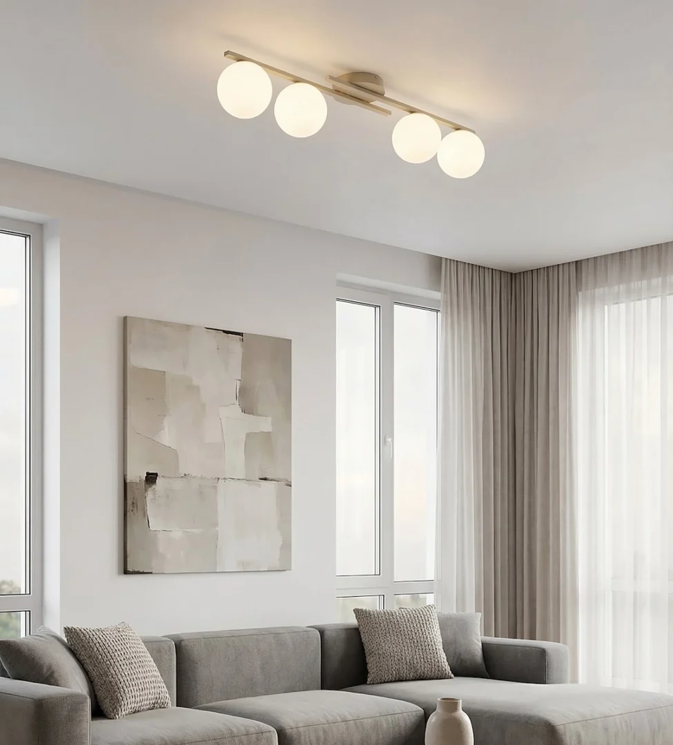 Plafondlamp Vienio Beige Ø14 cm - Afbeelding 6