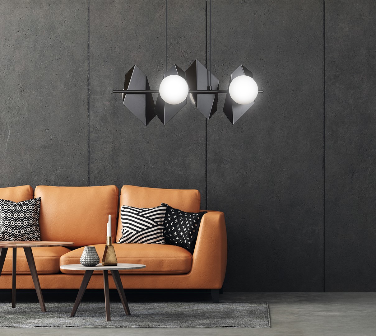 Hanglamp Birra Zwart Ø15 cm - Afbeelding 6