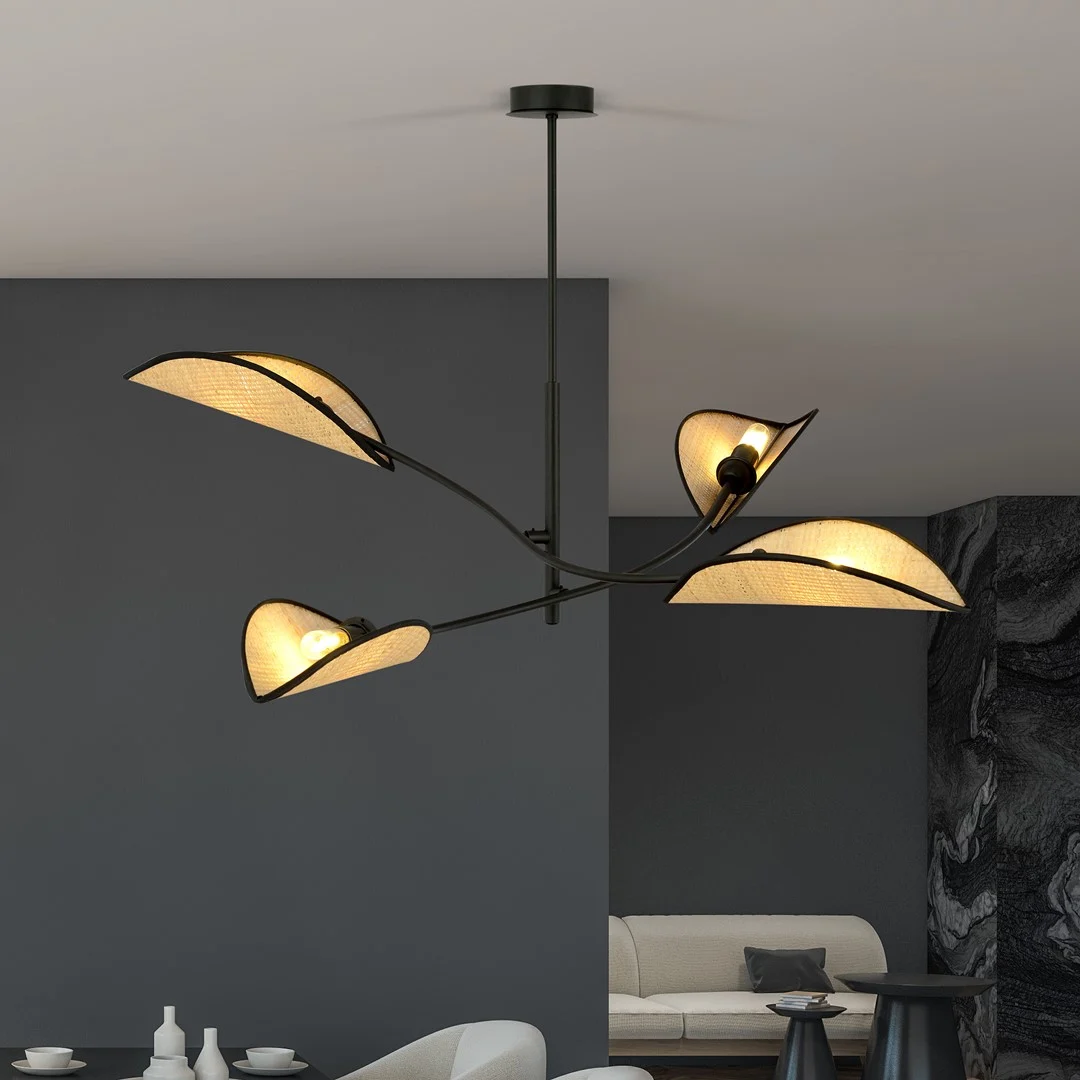 Plafondlamp Heilla Zwart Ø12 cm - Afbeelding 6
