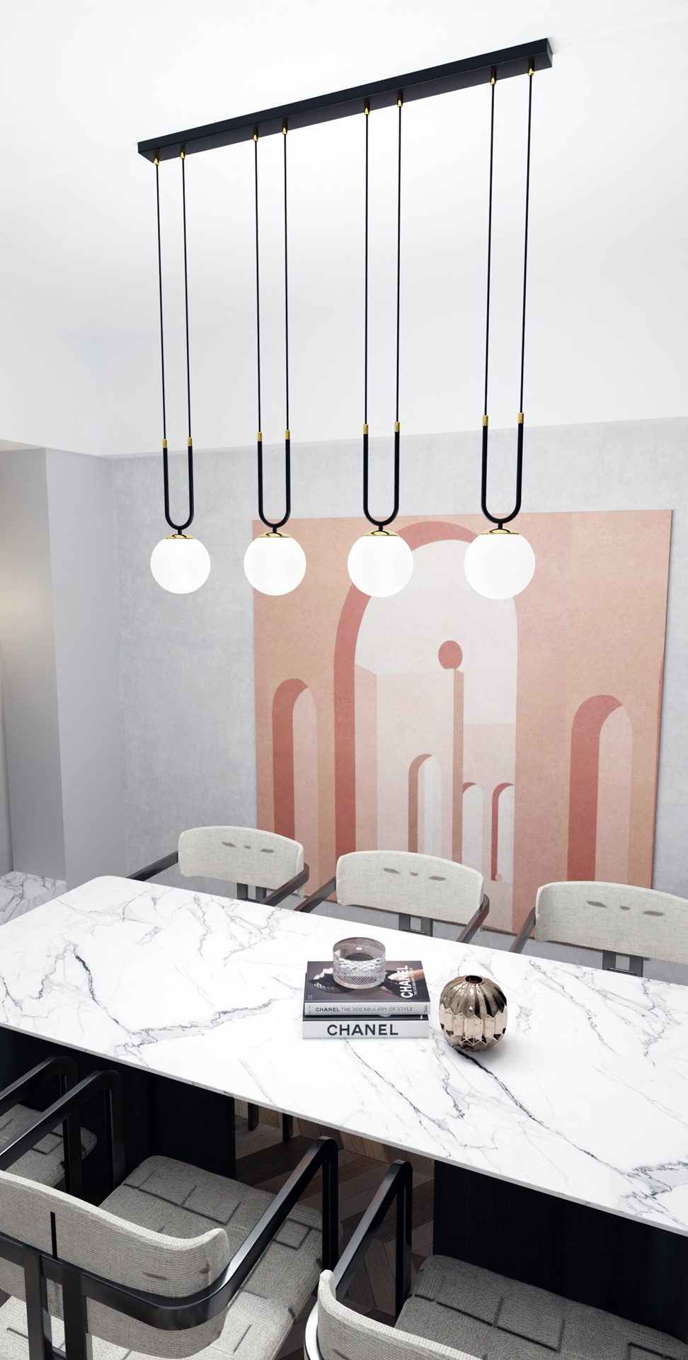 Hanglamp Celdine Zwart Ø15 cm - Afbeelding 6