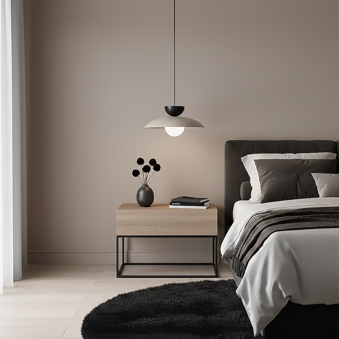 Hanglamp Doontes Beige Ø10 cm - Afbeelding 6