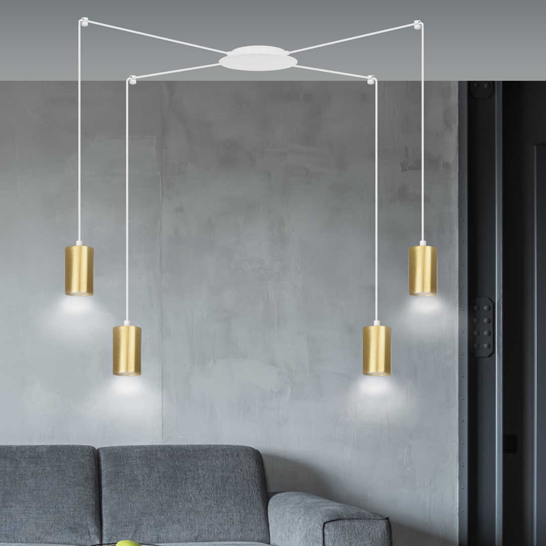 Hanglamp Sirmonte Wit - Afbeelding 6