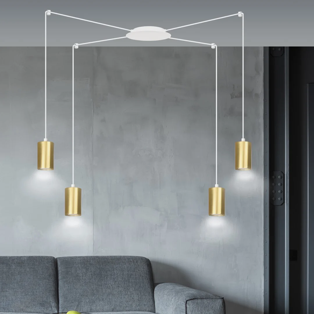 Hanglamp Sirmonte Wit - Afbeelding 6
