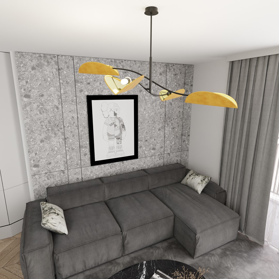 Plafondlamp Lustar Zwart - Afbeelding 6
