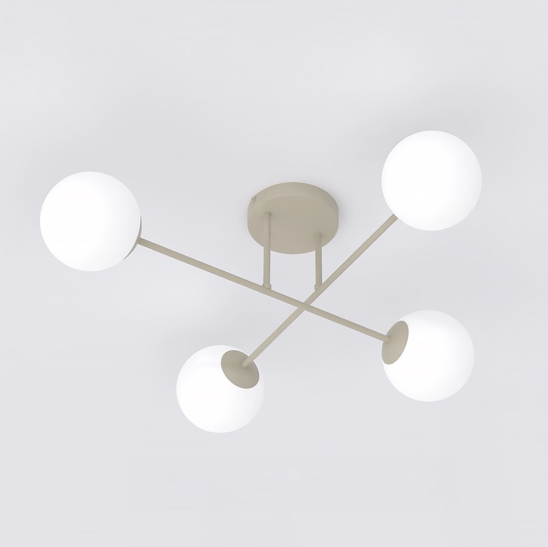 Plafondlamp Caalve Beige Ø14 cm - Afbeelding 7