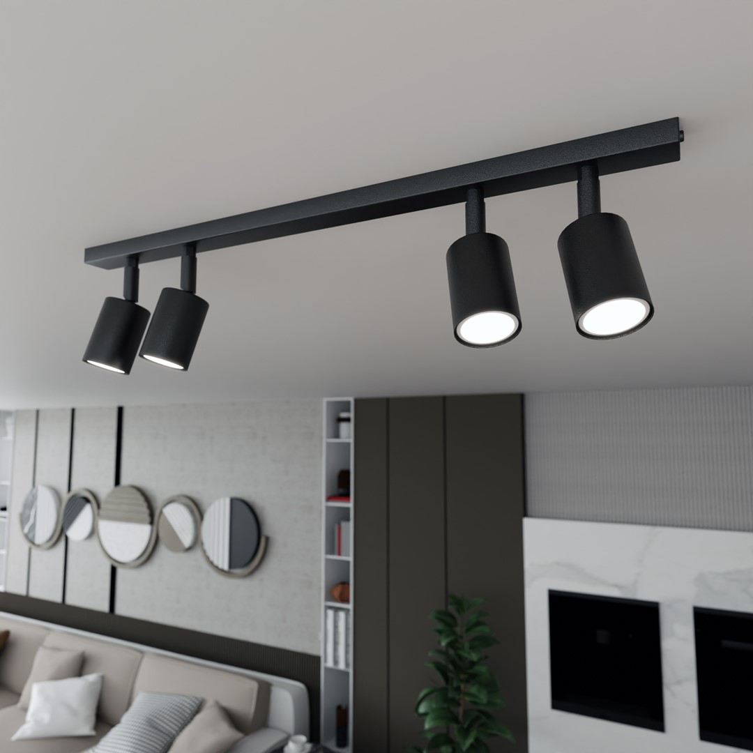 Plafondlamp Hullella Zwart - Afbeelding 7
