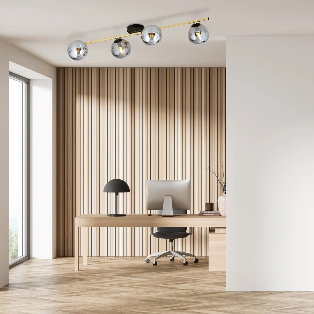 Plafondlamp Triesty Zwart Ø14 cm - Afbeelding 7