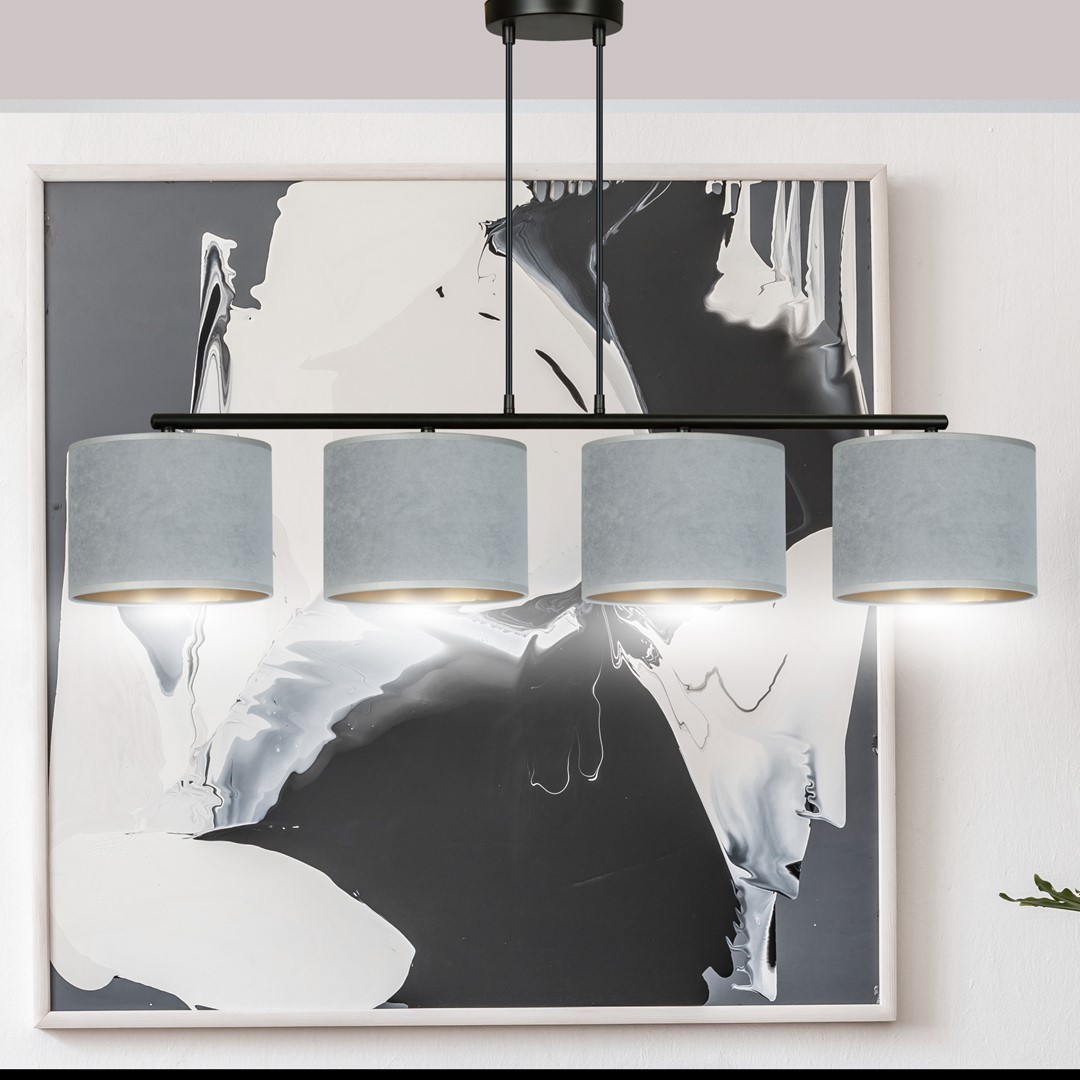 Hanglamp Saummes Zwart Ø20 cm - Afbeelding 7