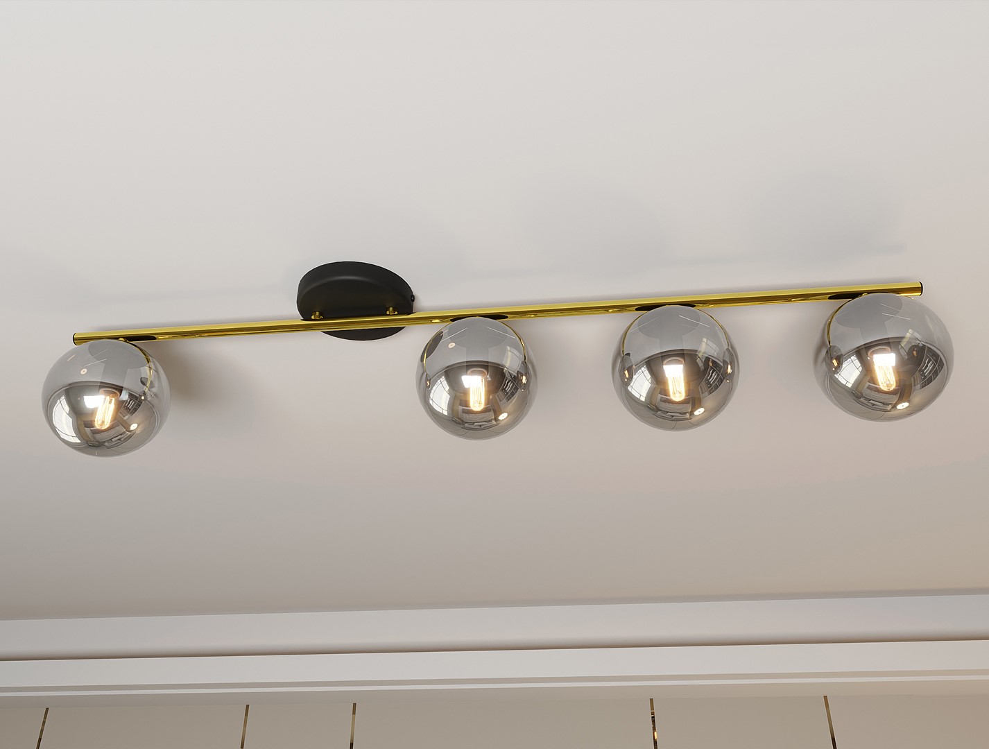 Plafondlamp Saarrura Zwart Ø14 cm - Afbeelding 7