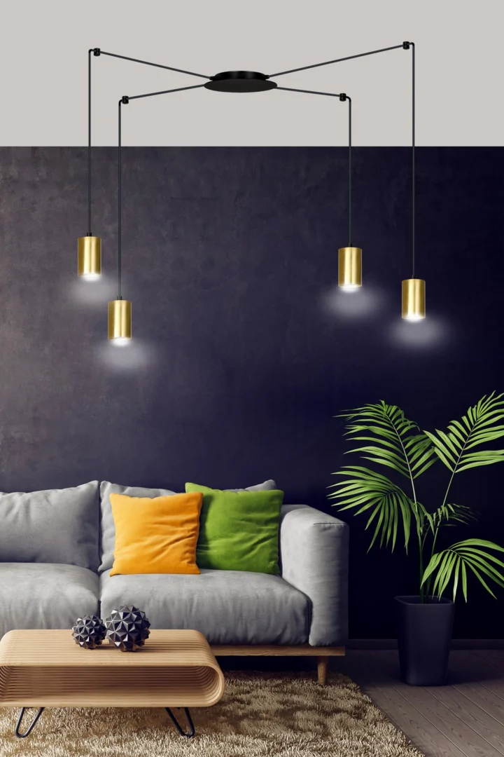 Hanglamp Kirnak Zwart - Afbeelding 7