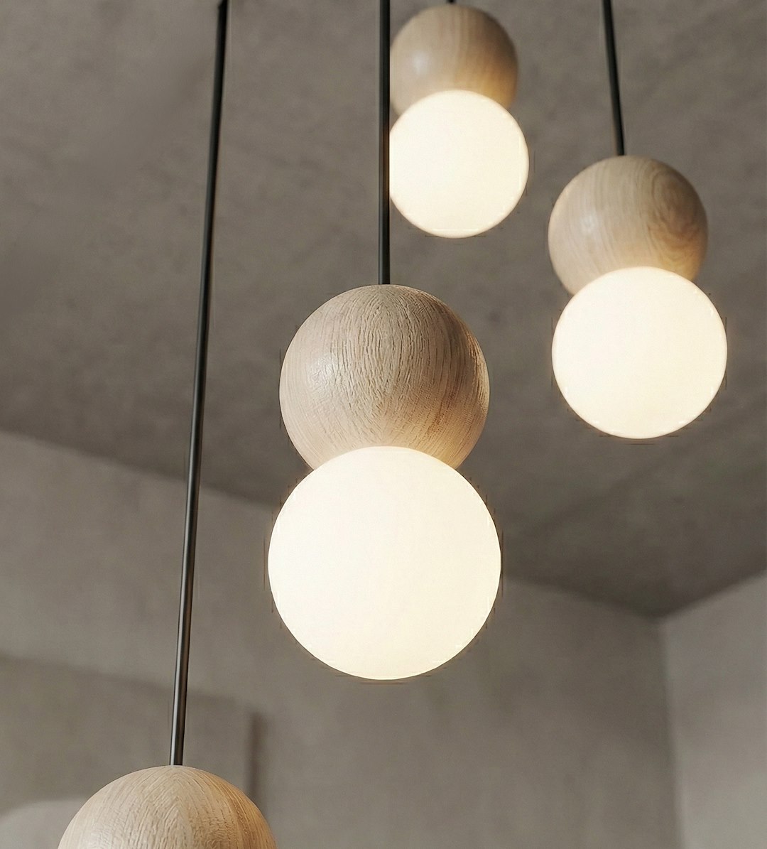 Hanglamp Relu Zwart Ø10 cm - Afbeelding 7