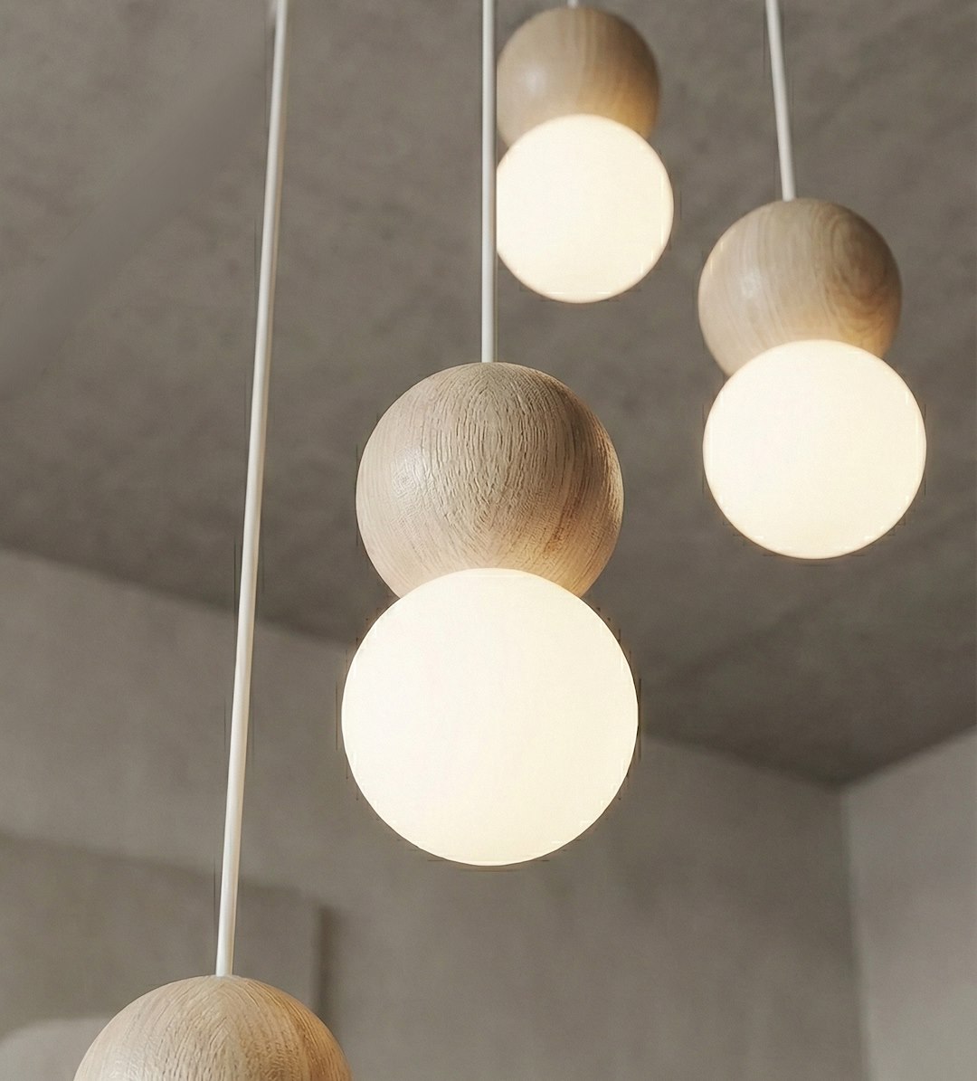 Hanglamp Zurdir Wit Ø10 cm - Afbeelding 7