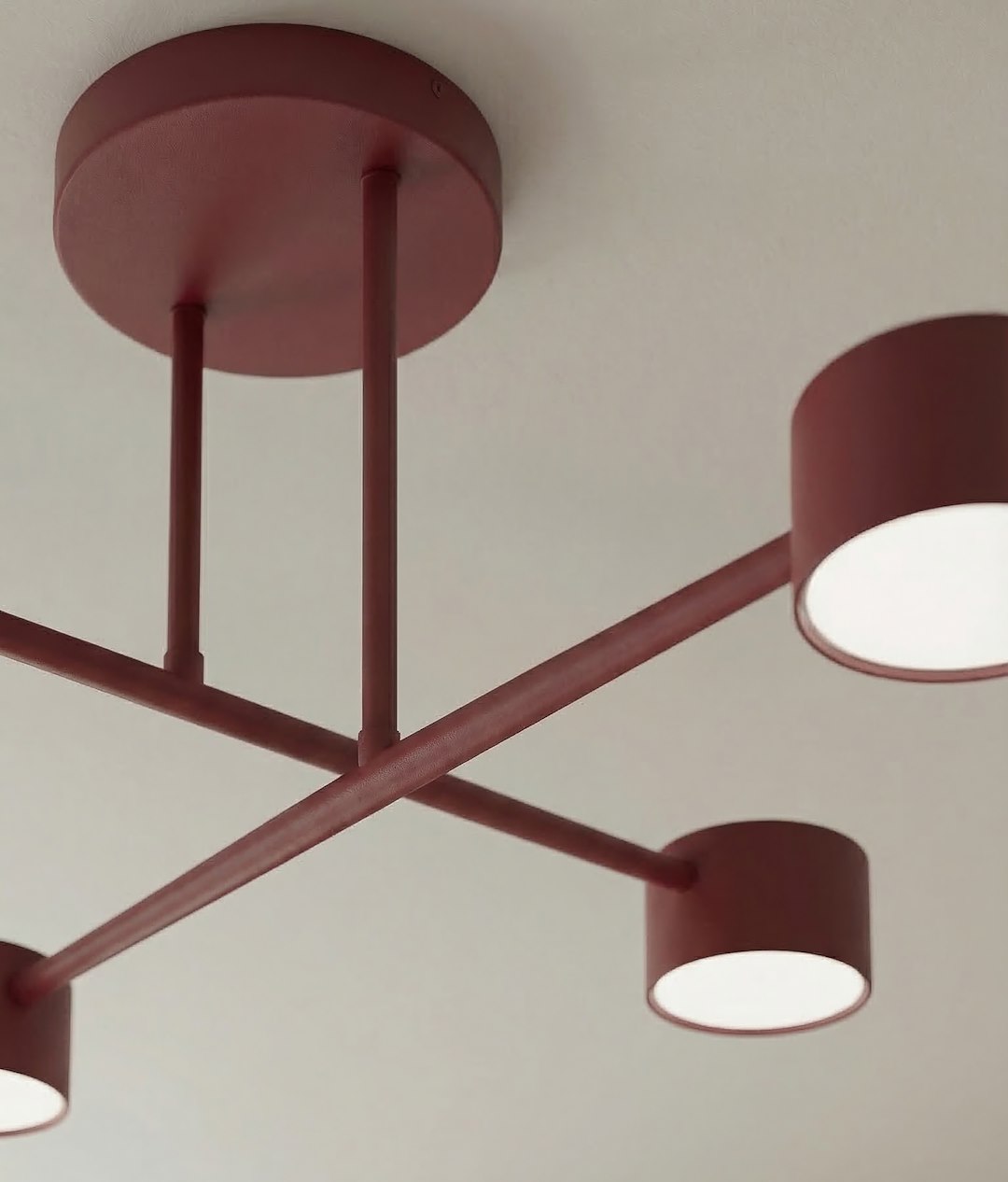 Plafondlamp Rossar Bordeaux - Afbeelding 7