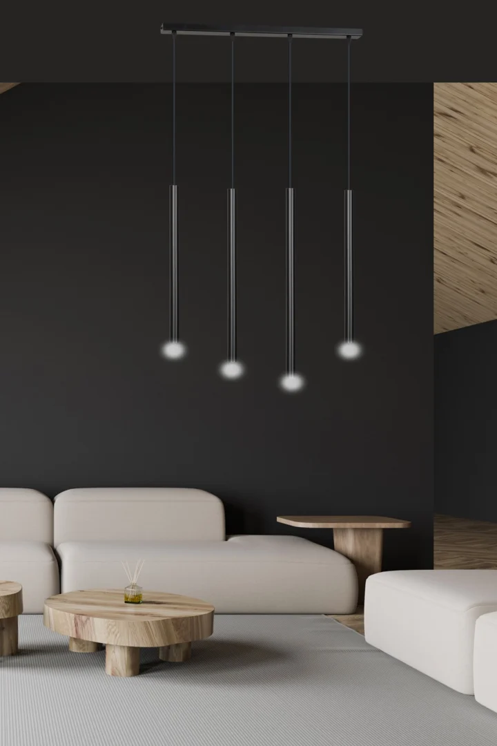 Hanglamp Saansu Zwart - Afbeelding 7