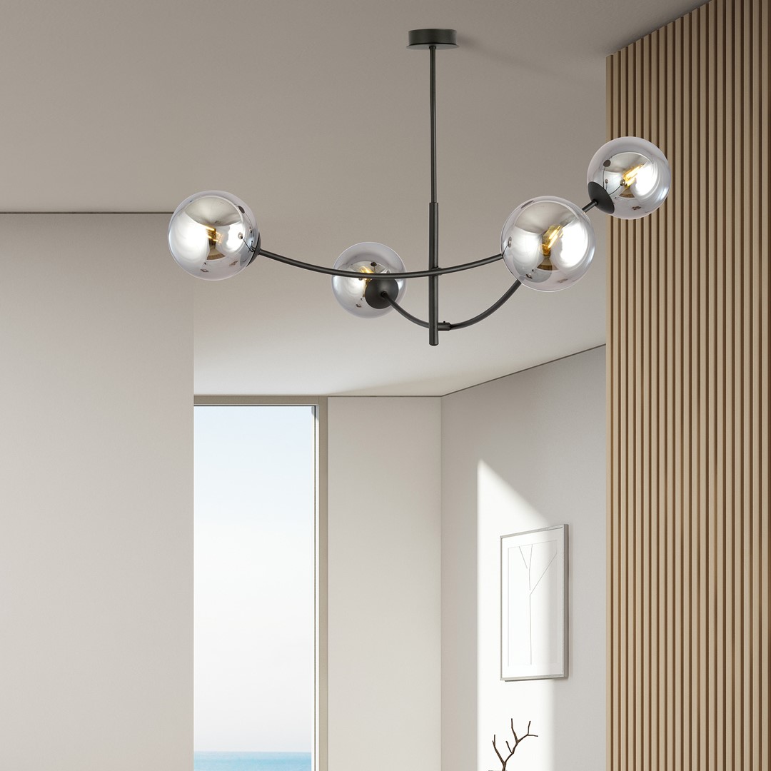 Plafondlamp Zeimmane Zwart Ø14 cm - Afbeelding 7