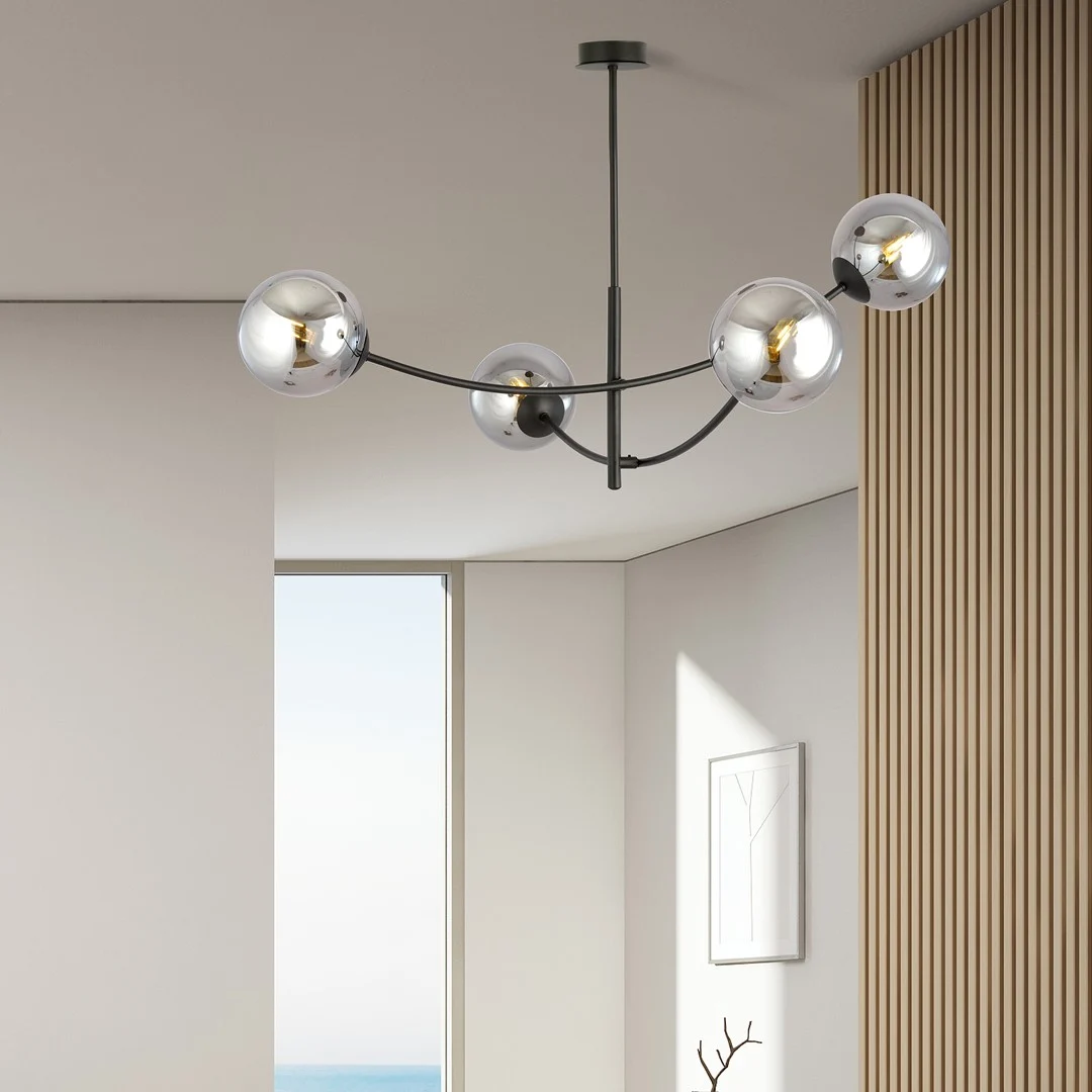 Plafondlamp Zeimmane Zwart Ø14 cm - Afbeelding 7