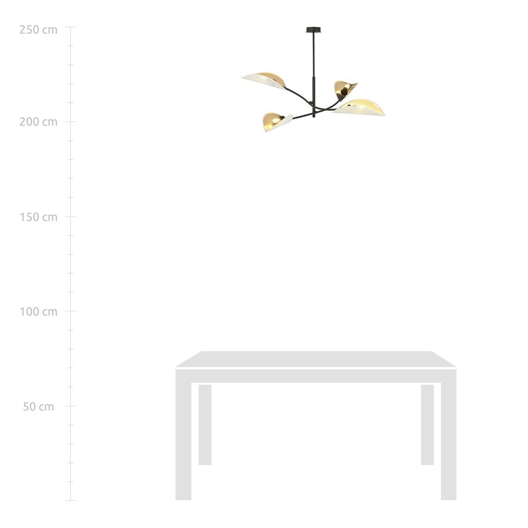 Plafondlamp Trirmon Zwart Ø12 cm - Afbeelding 7