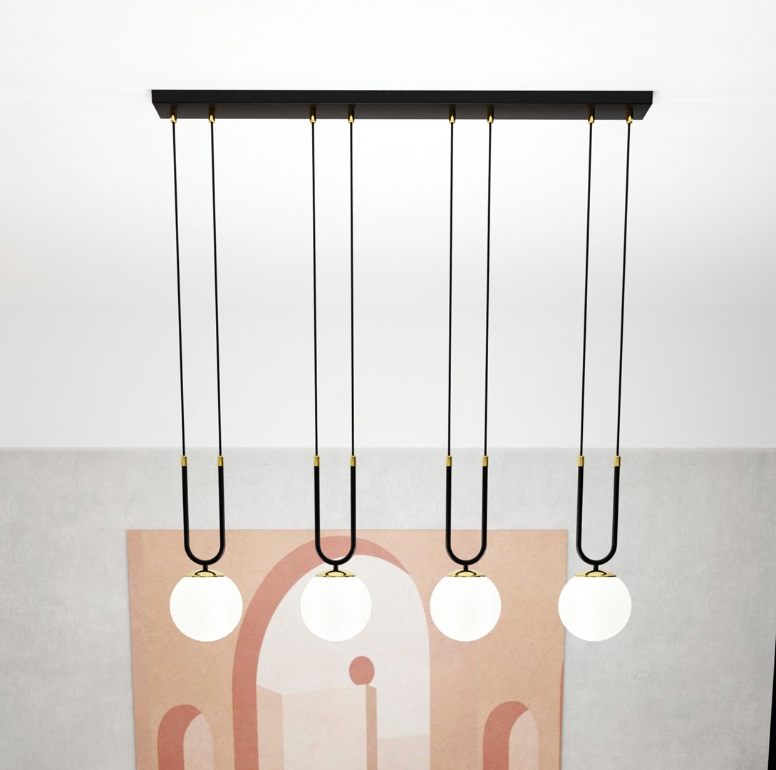 Hanglamp Celdine Zwart Ø15 cm - Afbeelding 7