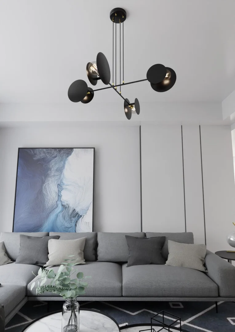 Hanglamp Noordea Zwart - Afbeelding 7