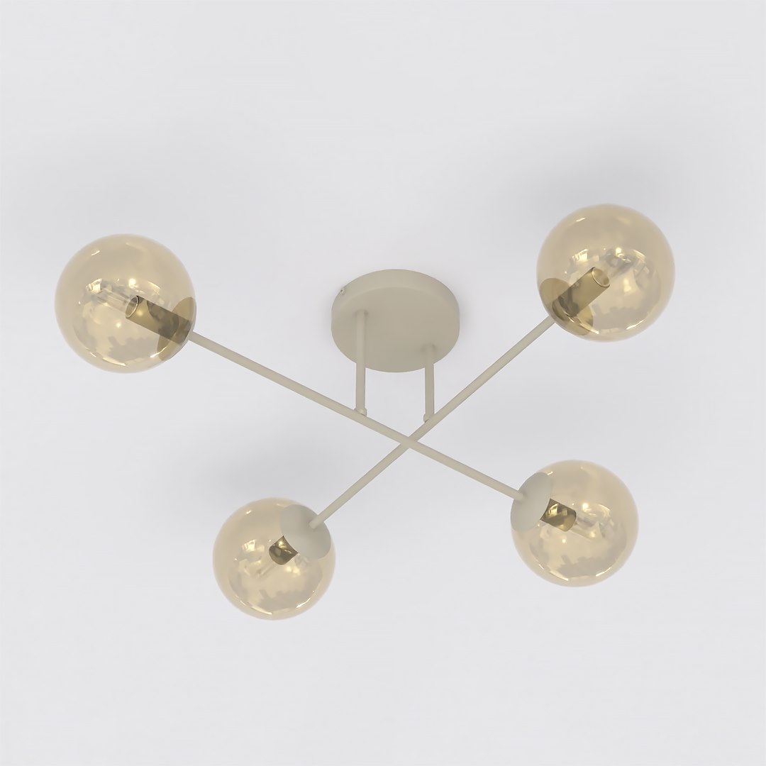 Plafondlamp Jeisse Beige Ø14 cm - Afbeelding 7