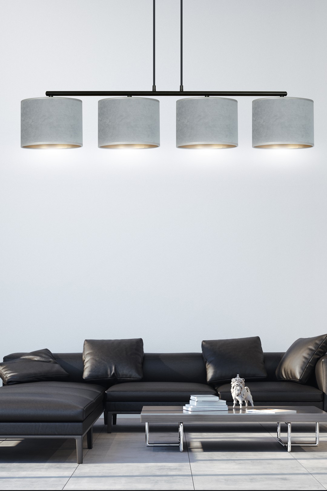 Hanglamp Saummes Zwart Ø20 cm - Afbeelding 8