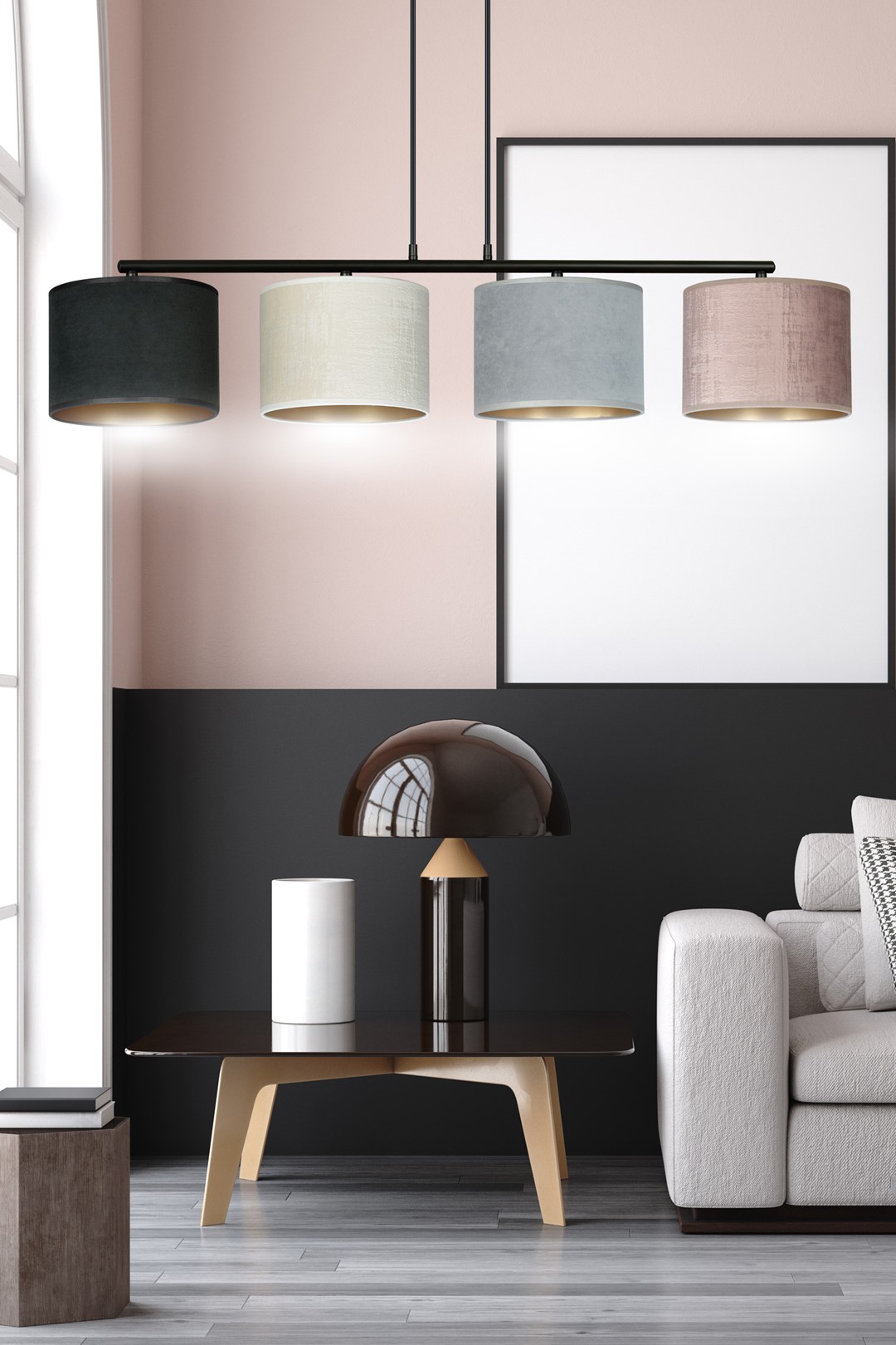 Hanglamp Grorrio Zwart Ø20 cm - Afbeelding 8