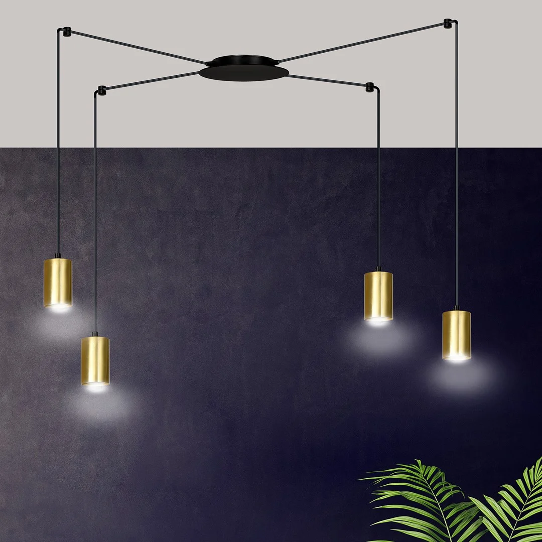 Hanglamp Kirnak Zwart - Afbeelding 8