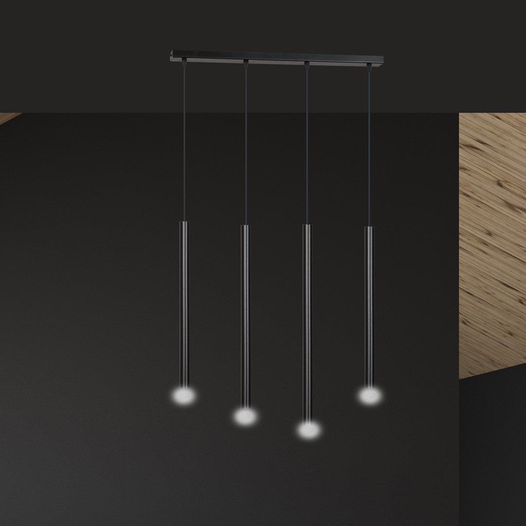 Hanglamp Saansu Zwart - Afbeelding 8