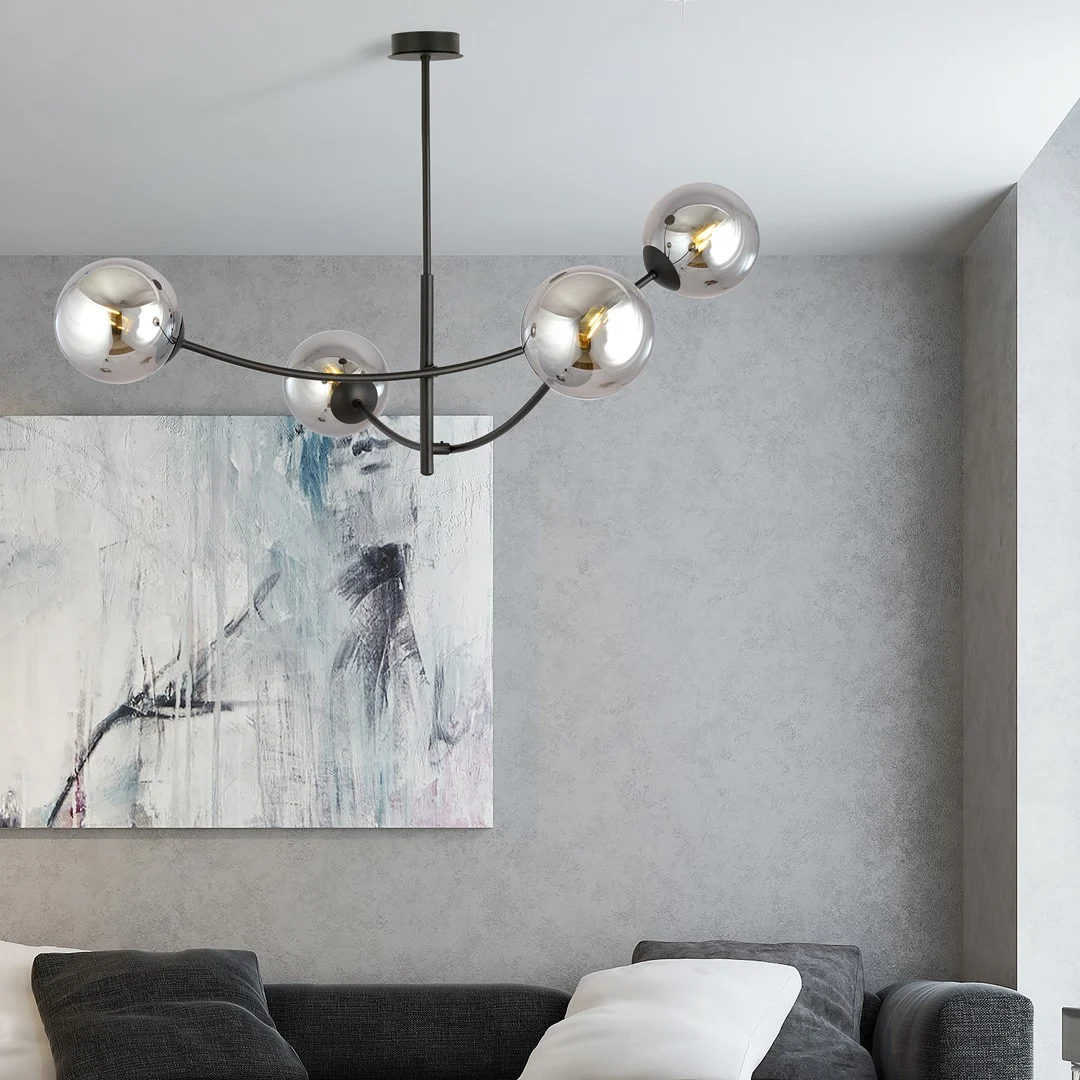 Plafondlamp Zeimmane Zwart Ø14 cm - Afbeelding 8