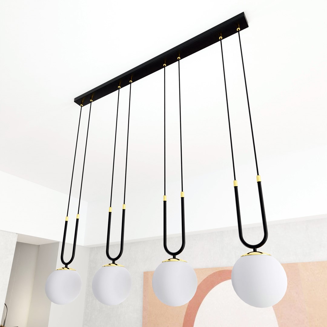 Hanglamp Celdine Zwart Ø15 cm - Afbeelding 8