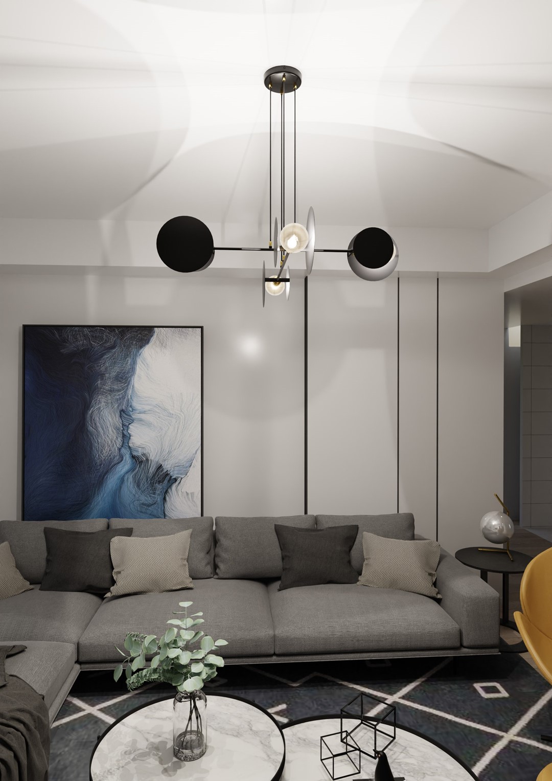 Hanglamp Noordea Zwart - Afbeelding 8