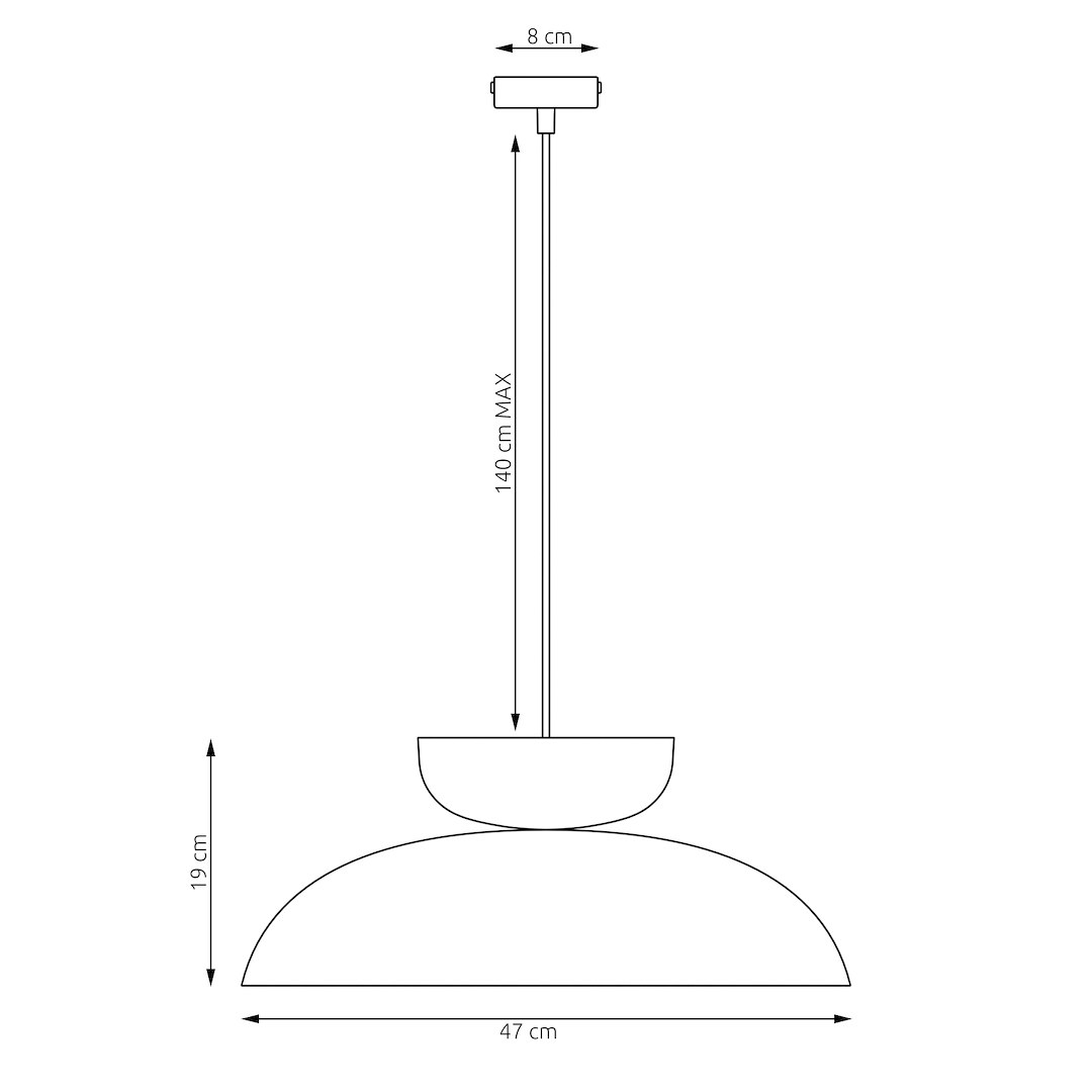 Hanglamp Hielloro Zwart - Afbeelding 8