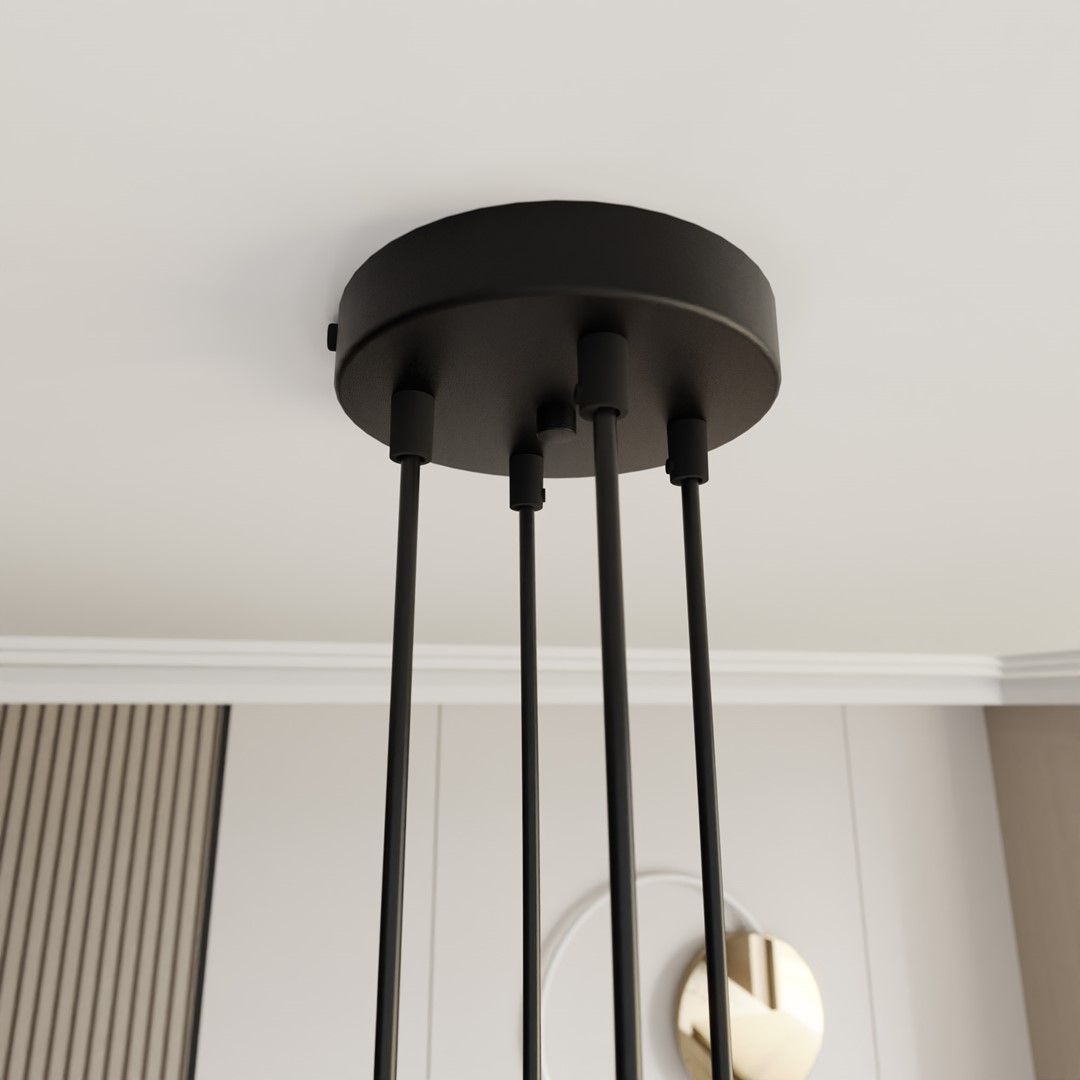 Hanglamp Moorrum Zwart Ø20 cm - Afbeelding 8