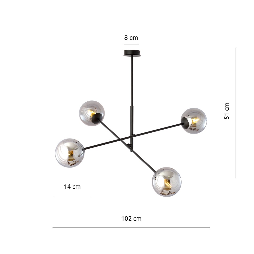 Hanglamp Klolio Zwart Ø14 cm - Afbeelding 9