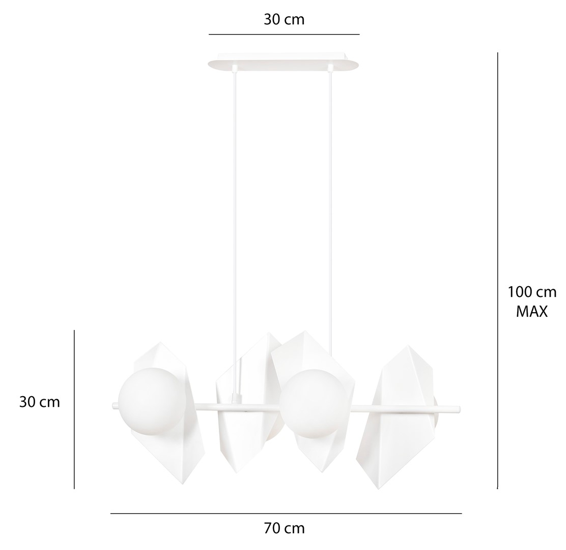 Hanglamp Skoosis Wit Ø15 cm - Afbeelding 9