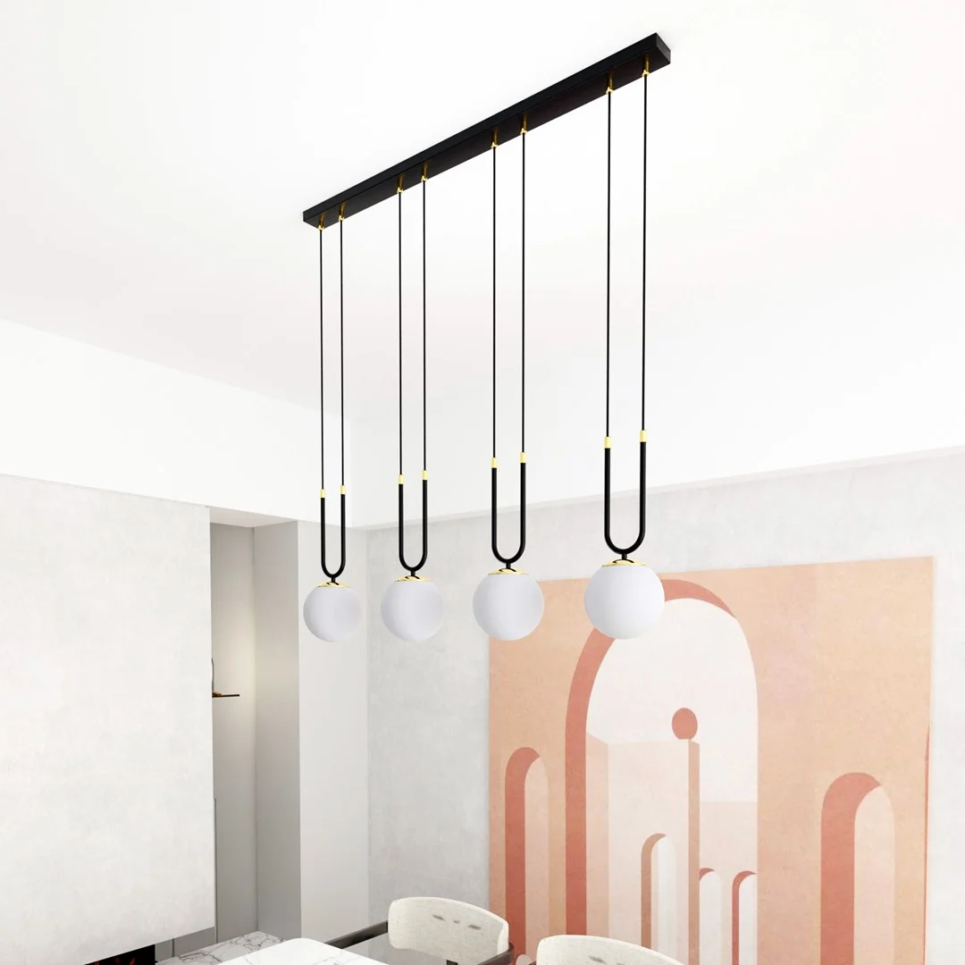 Hanglamp Celdine Zwart Ø15 cm - Afbeelding 9