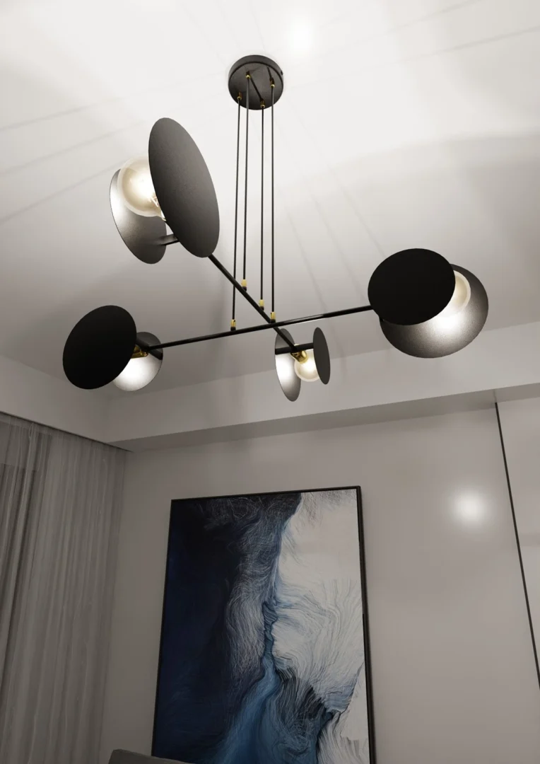 Hanglamp Noordea Zwart - Afbeelding 9