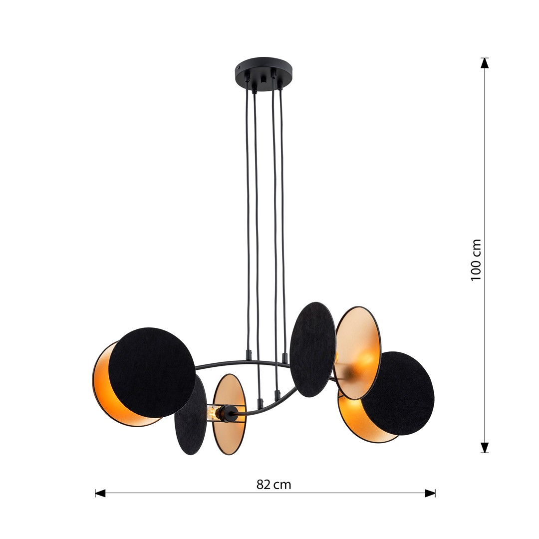 Hanglamp Maamia Zwart Ø20 cm - Afbeelding 9