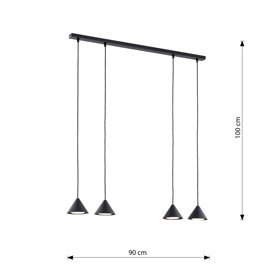 Hanglamp Garmora Zwart - Afbeelding 9