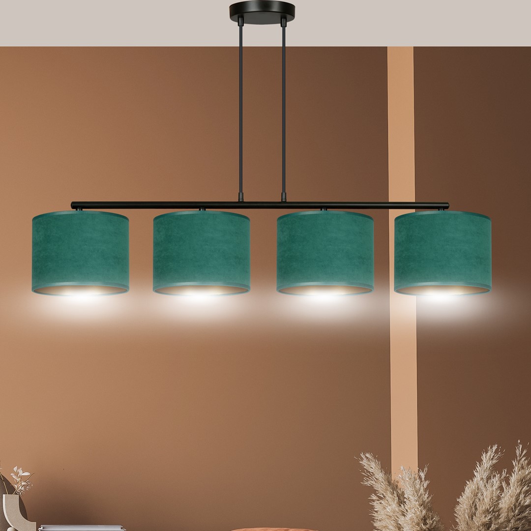 Hanglamp Pausos Zwart Ø20 cm - Afbeelding 9