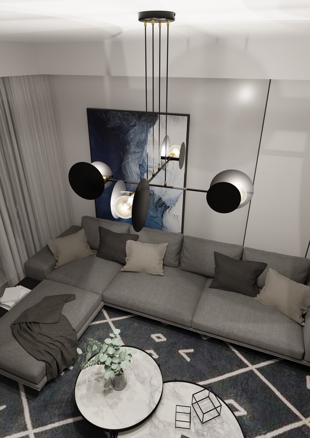 Hanglamp Noordea Zwart - Afbeelding 10